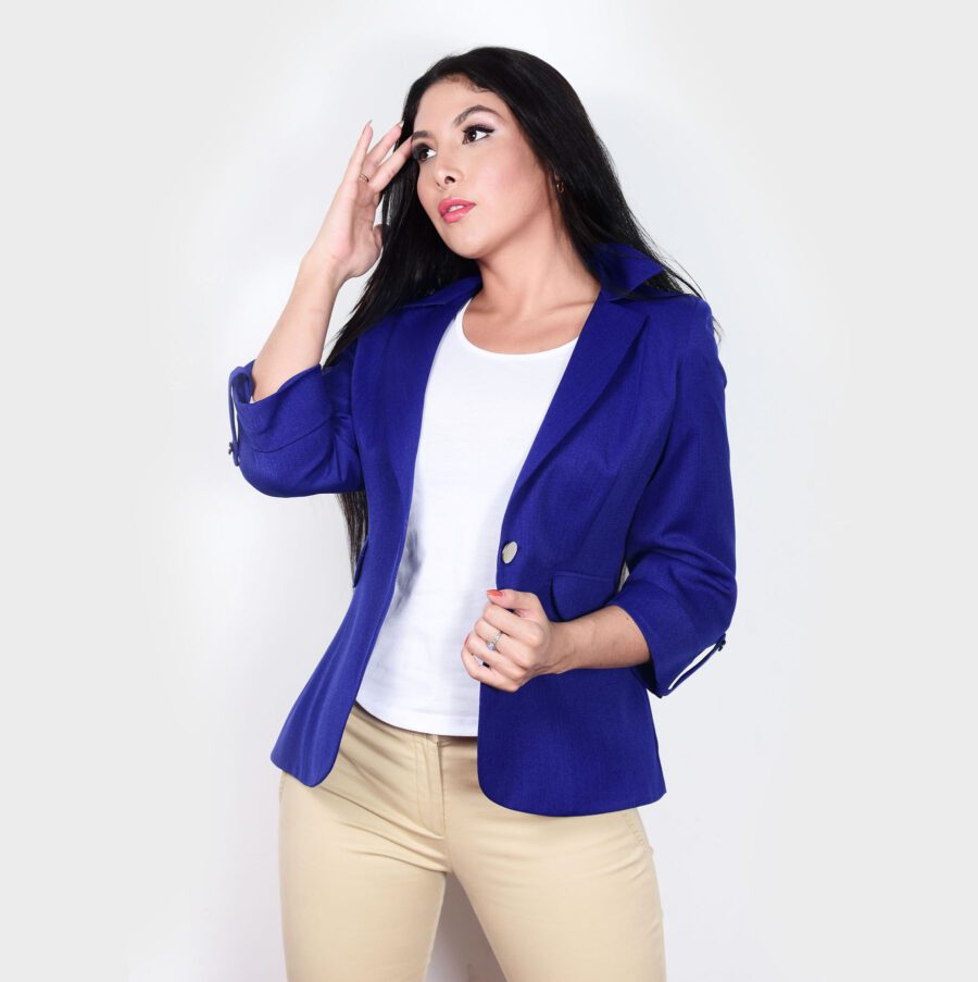 Blazer Azul Dama