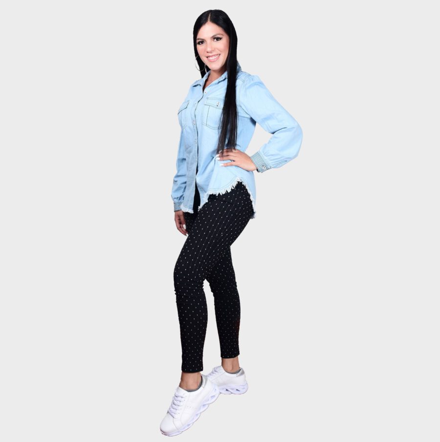 Blusa Jean Azul - Imagen 2