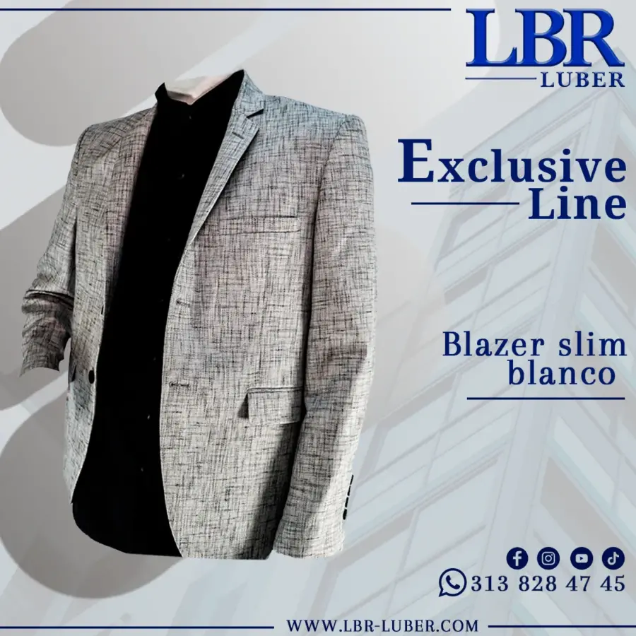 Blazer Slim Blanco